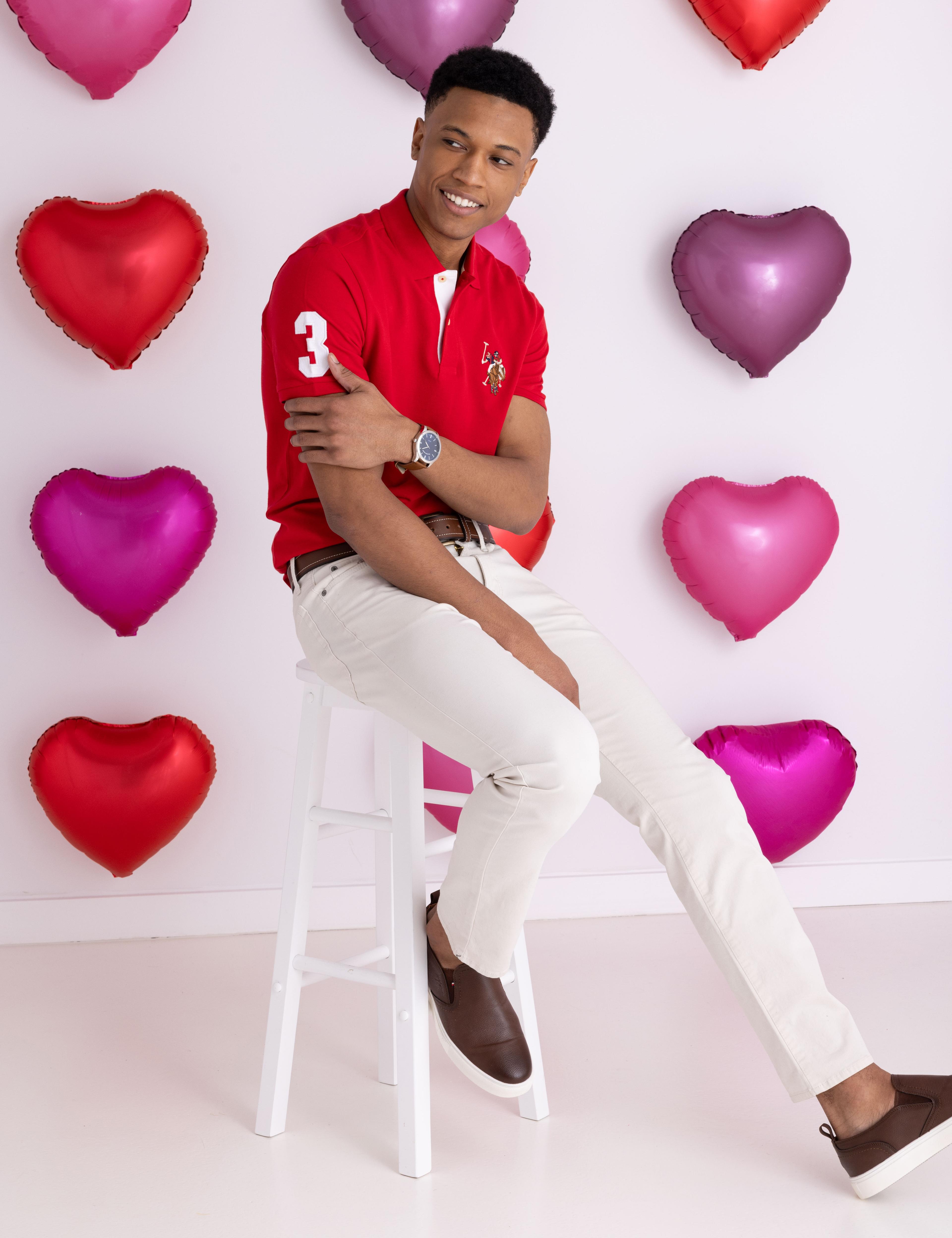  Valenties day campaign shot for US Polo Assn